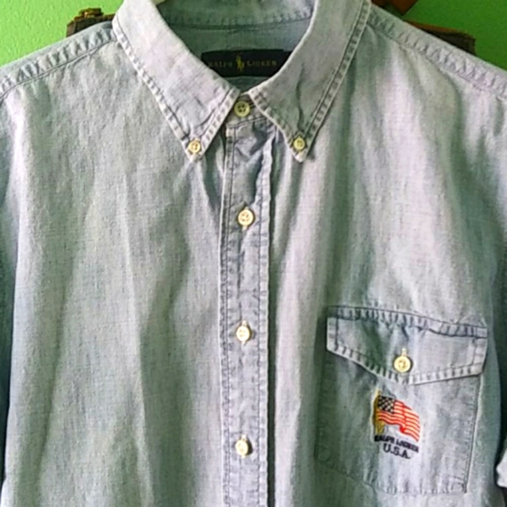 Ralph Lauren, XL, blue, Exclusive Decoration USA
